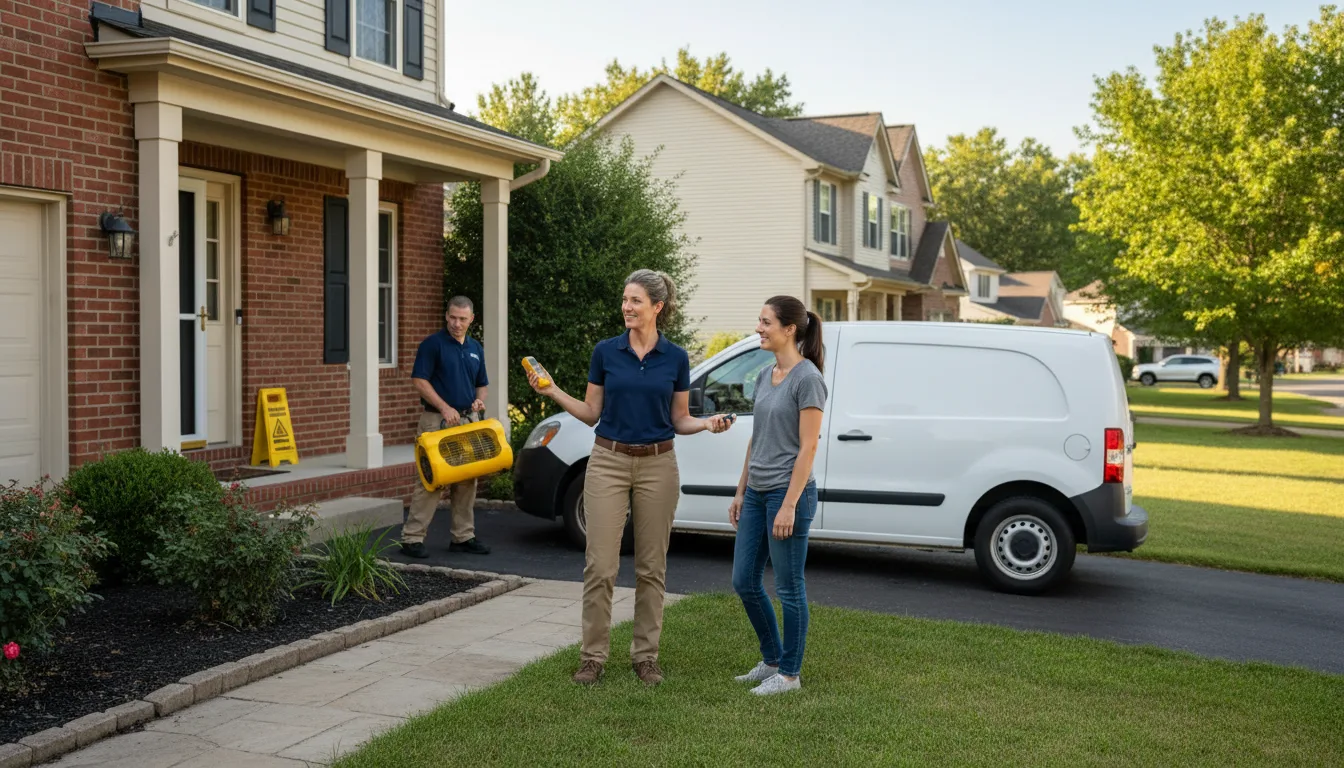 Water restoration image for Emergency Water Damage Restoration in Westphalia, IN